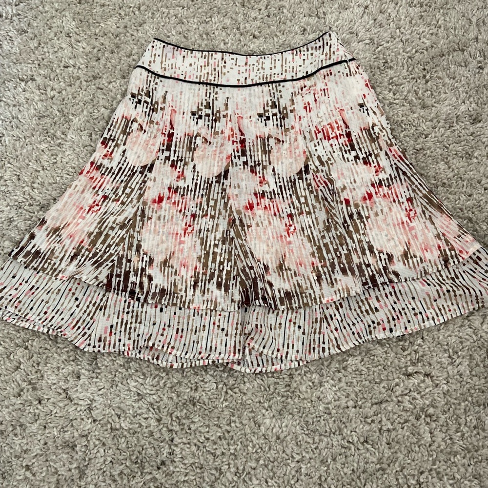 WHBM a line layered skirt - Picture 1 of 2